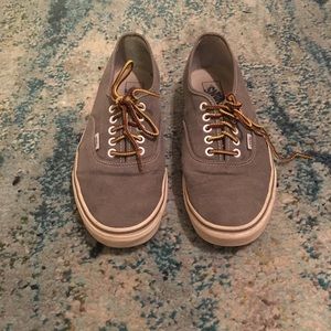 Grey Vans for J Crew